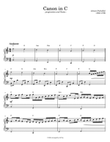 Canon in C - progression and theme -
