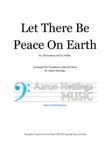 Let There Be Peace On Earth
