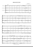 ABSALON, FILI MI - Josquin Desprez - for Low Brass Quartet - Score and Parts