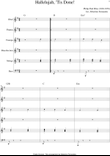 Hallelujah, 'Tis Done! - Score Only
