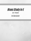 Blues Study in E (for Solo Guitar)
