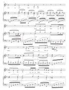 BRAHMS: Wie bist du, meine Königin, Op. 32 no. 9 (transposed to B-flat major) Piano, Vocal scores gallery preview page 3