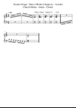 Ionian Mode Church and Chords in C