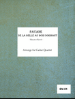 Pavane De La Belle Au Bois Dormant [Guitar Quartet] - Score Only