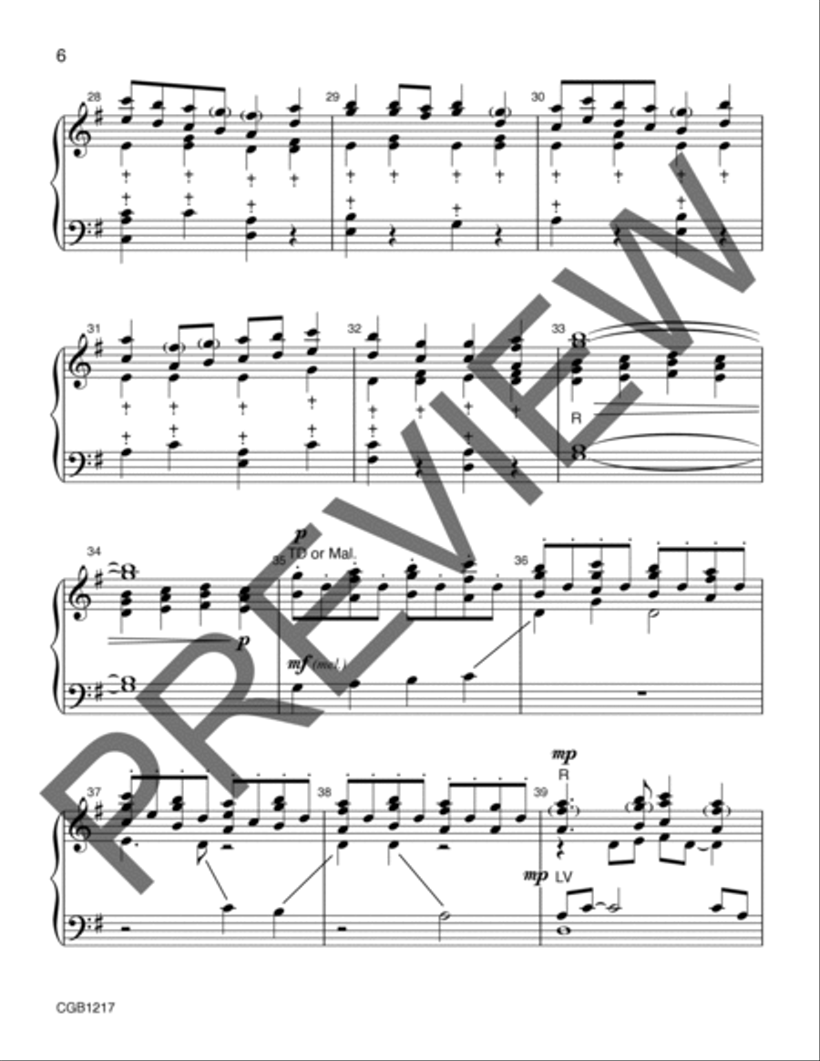 Bright and Glorious Is the Sky (2-3 octaves) by Cathy Moklebust 3-Octaves - Sheet Music page 5