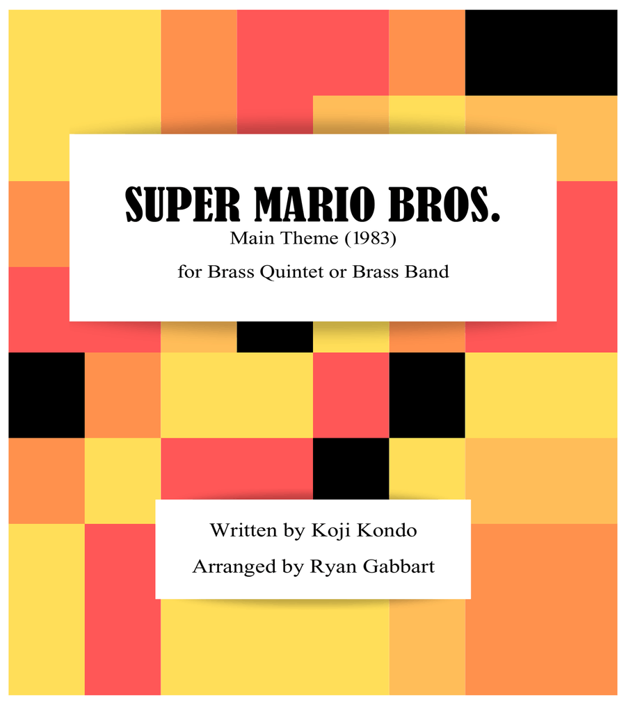 Super Mario Bros Theme Tenor Saxophone scores gallery preview page 1