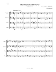 The Maple Leaf Forever (for string quartet)
