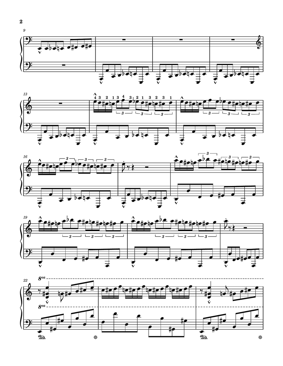 Bumble Boogie Piano Solo scores gallery preview page 2