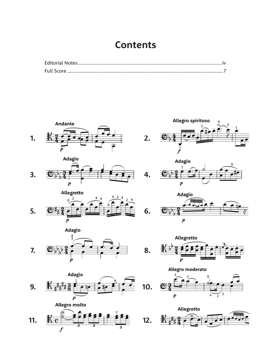 Capriccios & Exercises for the Violoncello, Op. 15 Cello scores gallery preview page 3