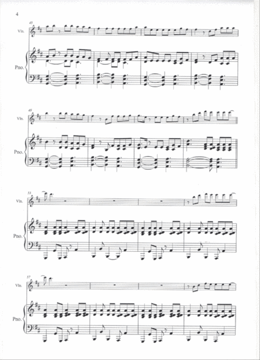 Something Just Like This Violin Solo scores gallery preview page 4
