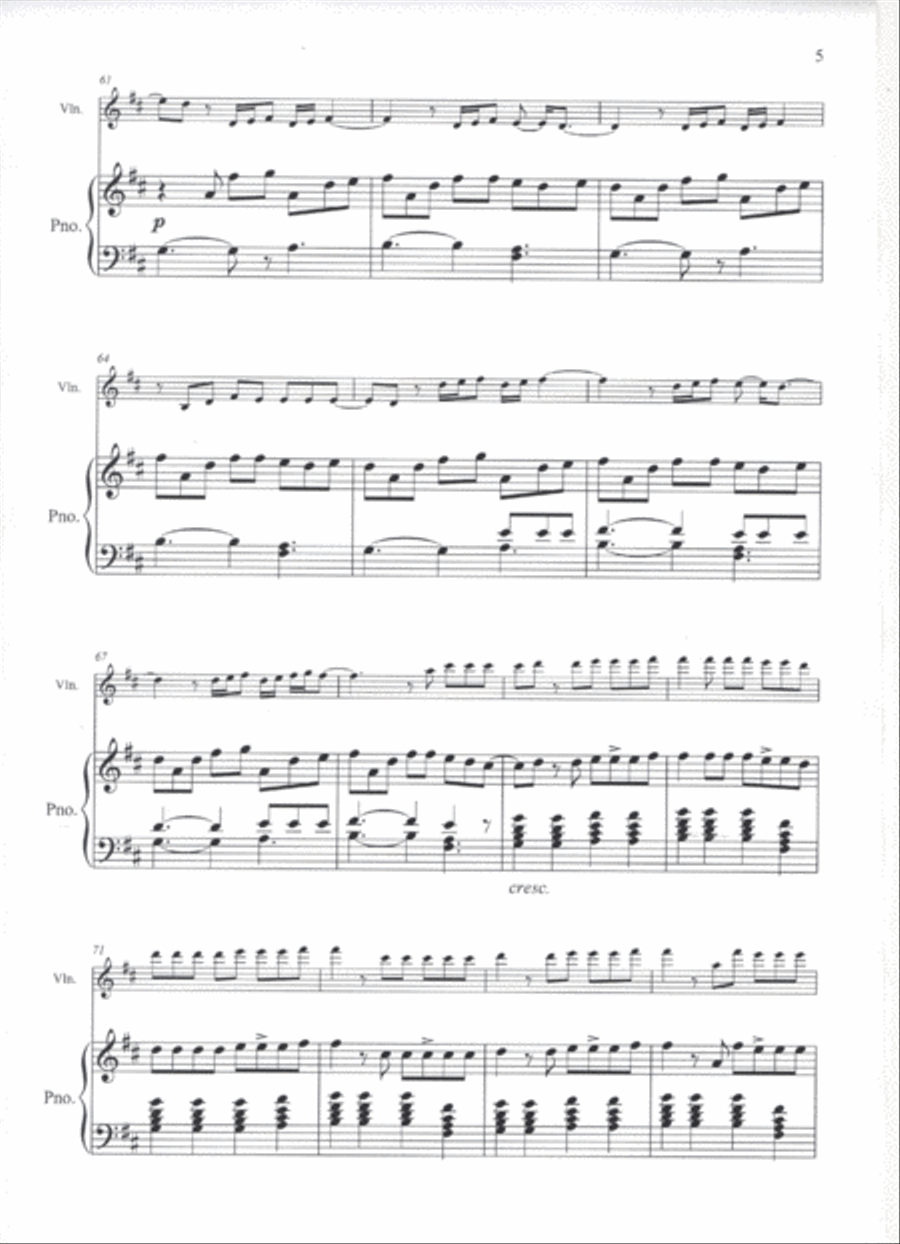 Something Just Like This Violin Solo scores gallery preview page 5