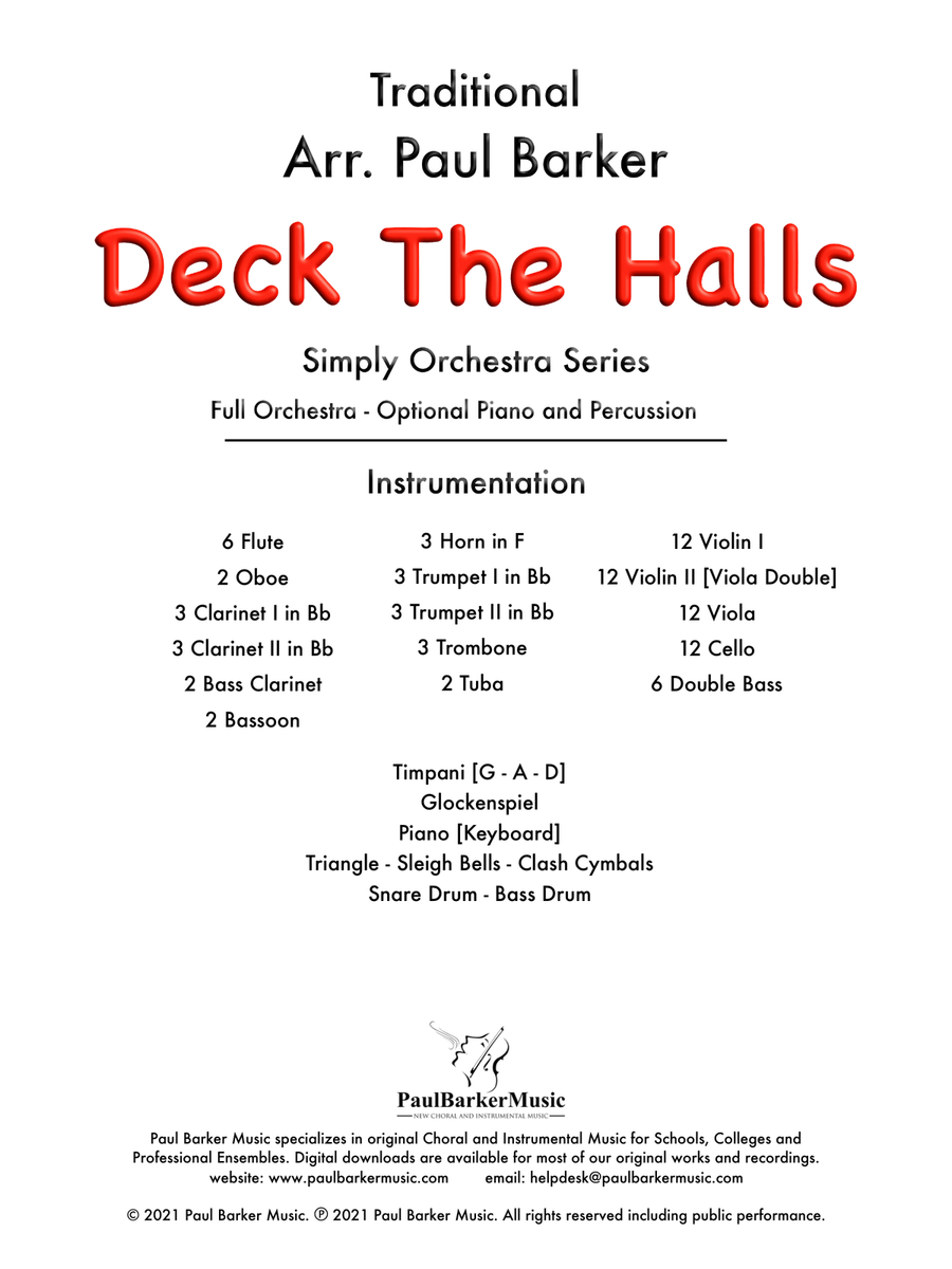 Simply Orchestra Series - Christmas Collection 2 (Full Orchestra) Full Orchestra scores gallery preview page 3