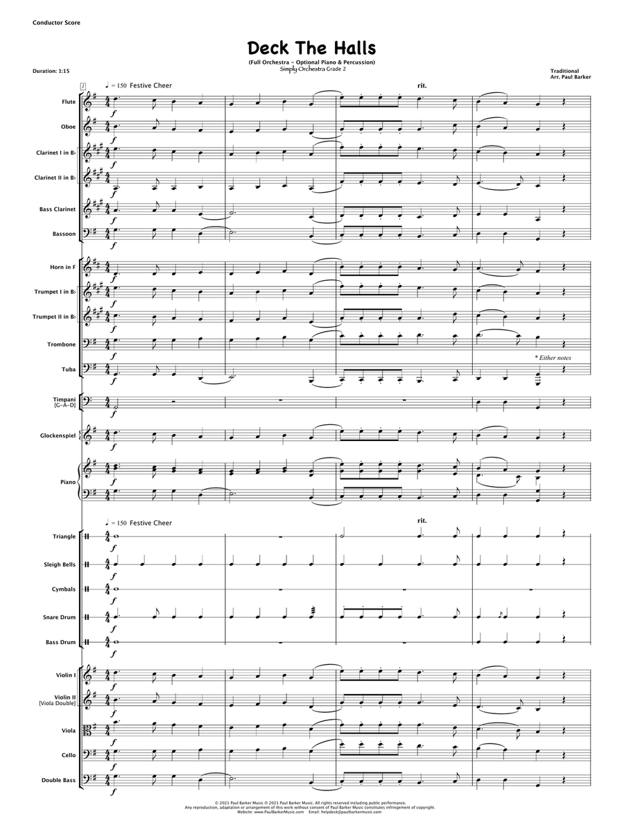Simply Orchestra Series - Christmas Collection 2 (Full Orchestra) Full Orchestra scores gallery preview page 4