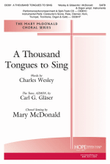 A Thousand Tongues to Sing - SATB mini preview