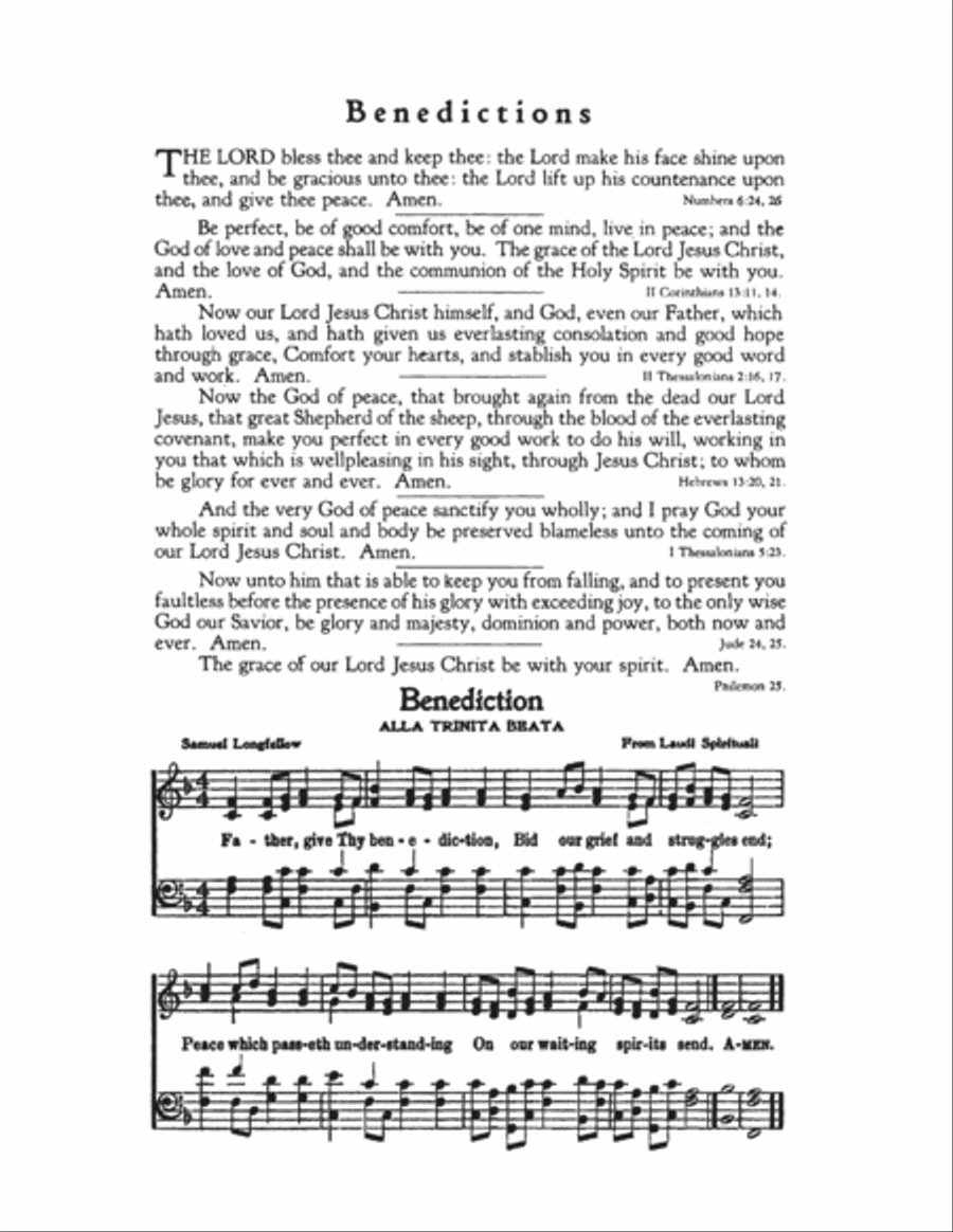 Favorite Hymns of Praise Hymnal scores gallery preview page 5