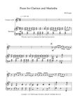Feast for Clarinet and Bass Marimba