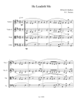 He Leadeth Me (String Quartet) mini preview