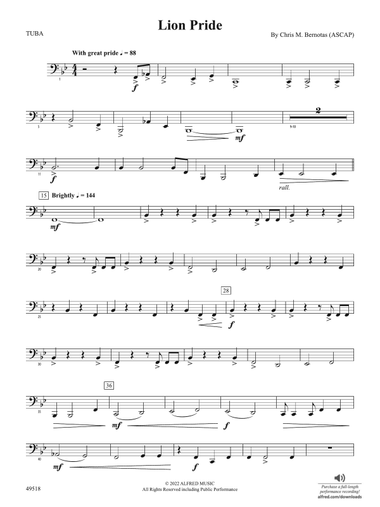 Lion Pride: Tuba