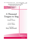 A Thousand Tongues to Sing - SATB mini preview