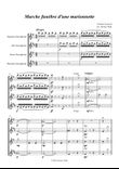 Funeral March of a Marionette - Saxophone Quartet