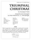 Triumphal Christmas for Band (Grade 2.5)