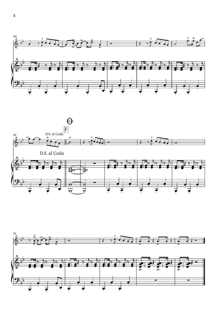 Late Night Talking Late Night Talking Violin Solo scores gallery preview page 4