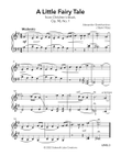 A Little Fairy Tale, Op. 98 No. 1