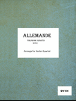ALLEMANDE [Guitar Quartet]