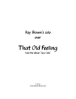 That Old Feeling
