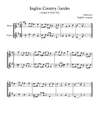 English Country Garden - Flute Duo