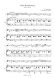 Valse Sentimentale Op.51, No. 6 (For Viola and Piano)