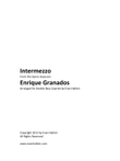 Enrique Granados - Intermezzo from 