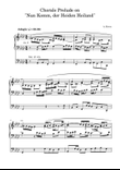 Chorale Prelude on 