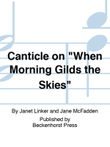 Canticle on 