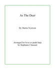 As The Deer