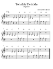 Twinkle Twinkle Little Star - Big Note