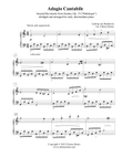 Adagio Cantabile (from the Pathetique Sonata) - early intermediate piano