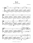 Raft - for viola and cello