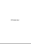 29 Preludes