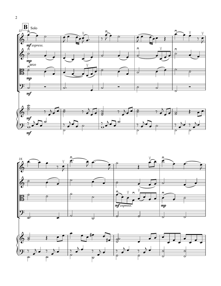 I See The Light I See The Light Piano Quintet scores gallery preview page 2