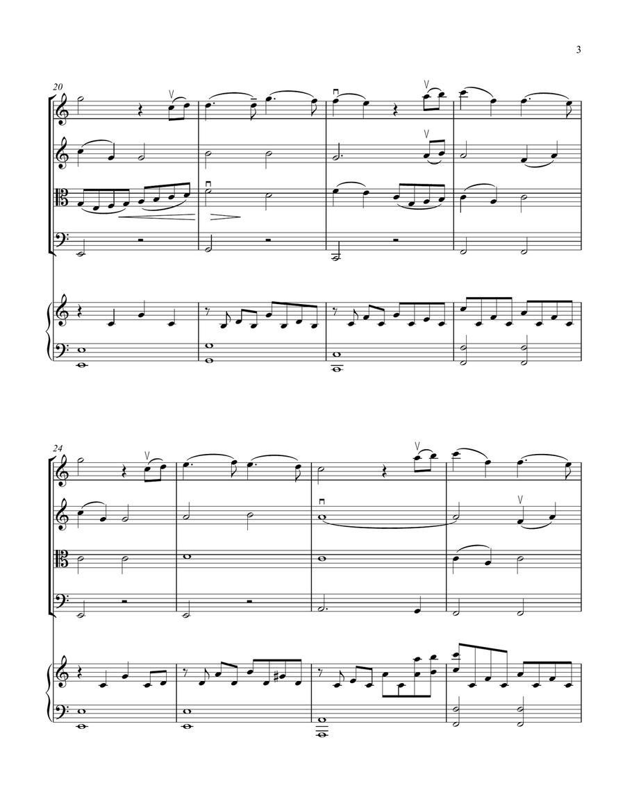 I See The Light I See The Light Piano Quintet scores gallery preview page 3