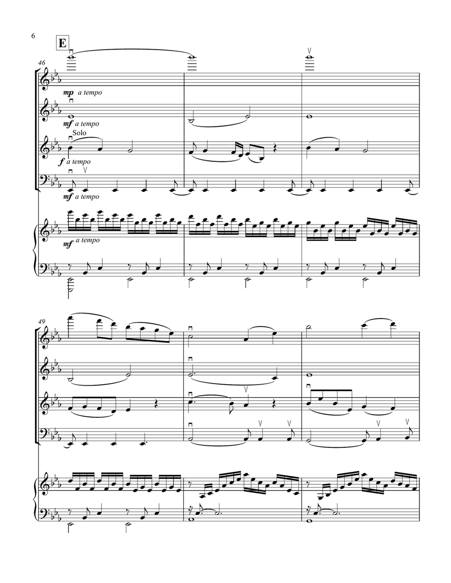 I See The Light I See The Light Piano Quintet scores gallery preview page 6