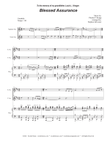 Blessed Assurance (Duet for Soprano and Tenor Saxophone) mini preview