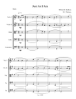 Just As I Am (String Orchestra or Quintet)