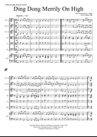 Christmas Carols Selection (String Orchestra) String Orchestra scores gallery preview page 3