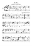 Fur Elise (easy intermediate version)