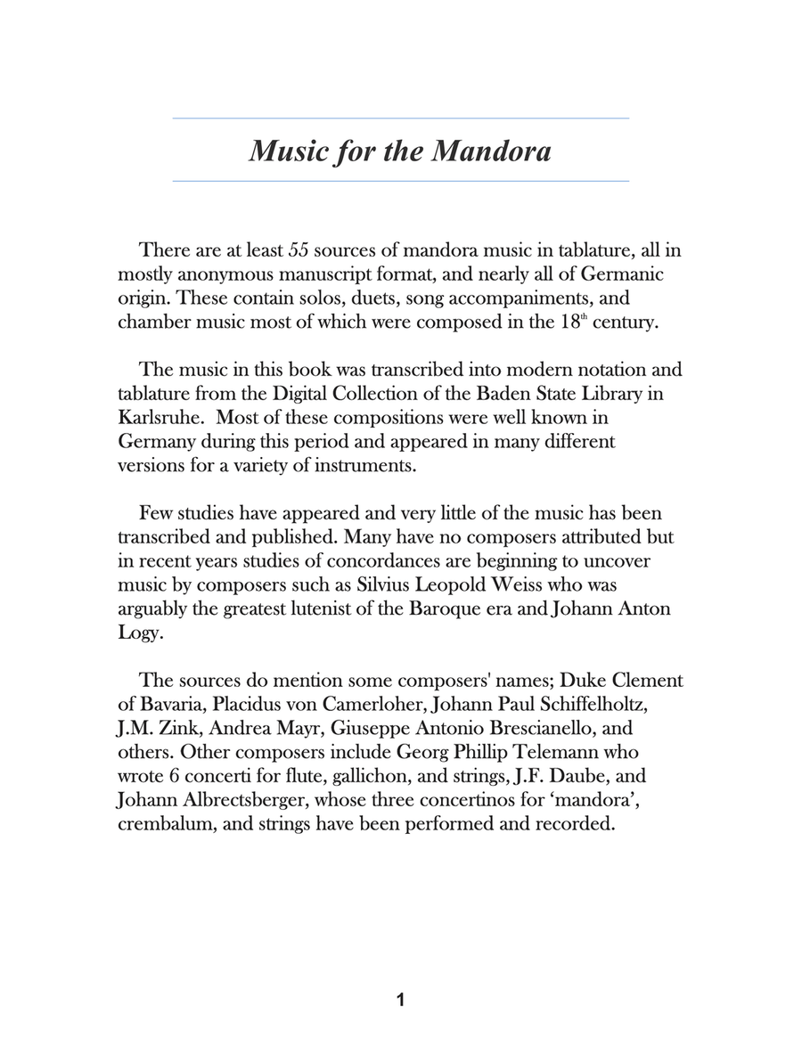 Pieces for Mandora: Volume Three, Arranged For the Low G Ukulele Ukulele scores gallery preview page 4