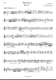 Beethoven Duo1 WoO 27 Flute/Clarinet