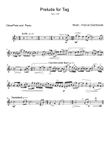 PRELUDE FOR TAG For Oboe or Flute F Major