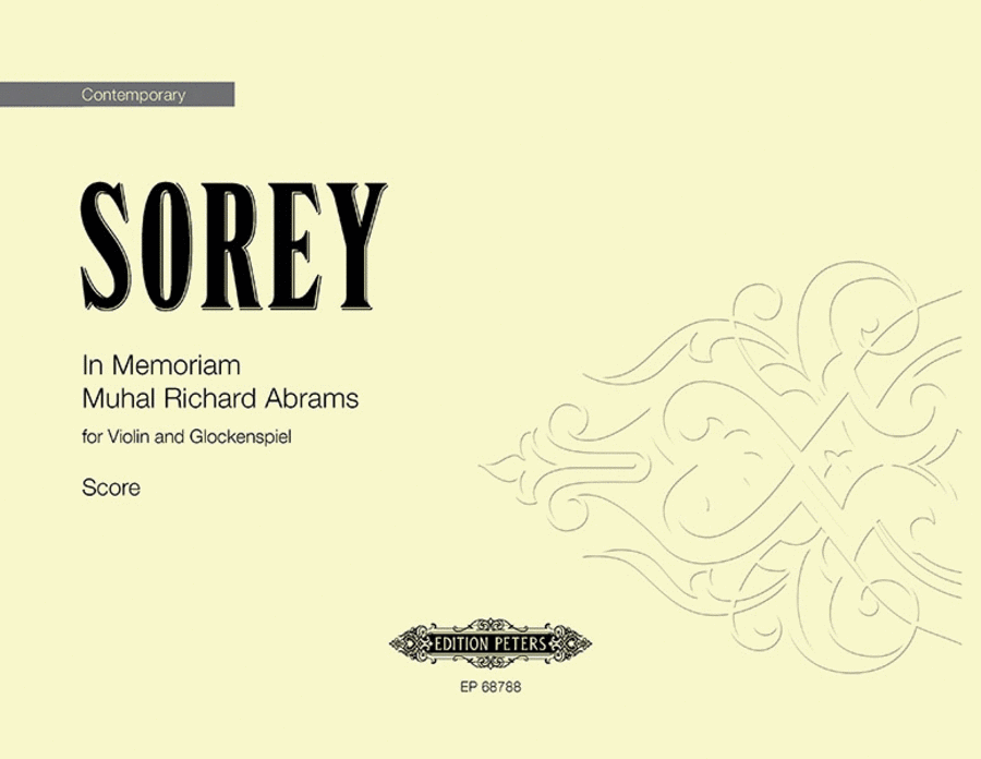 In Memoriam Muhal Richard Abrams Violin scores gallery preview page 1